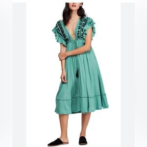 Free people Will wait for you midi dress